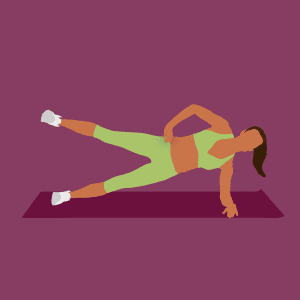 Elbow Side Plank Leg Lift