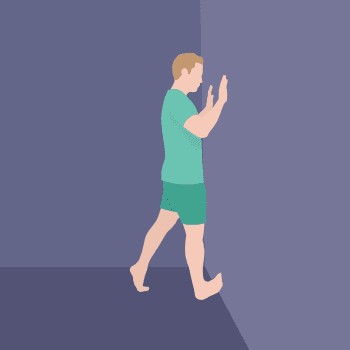 Toe-to-Wall